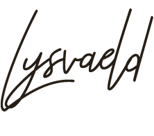 lysvæld i skråskrift